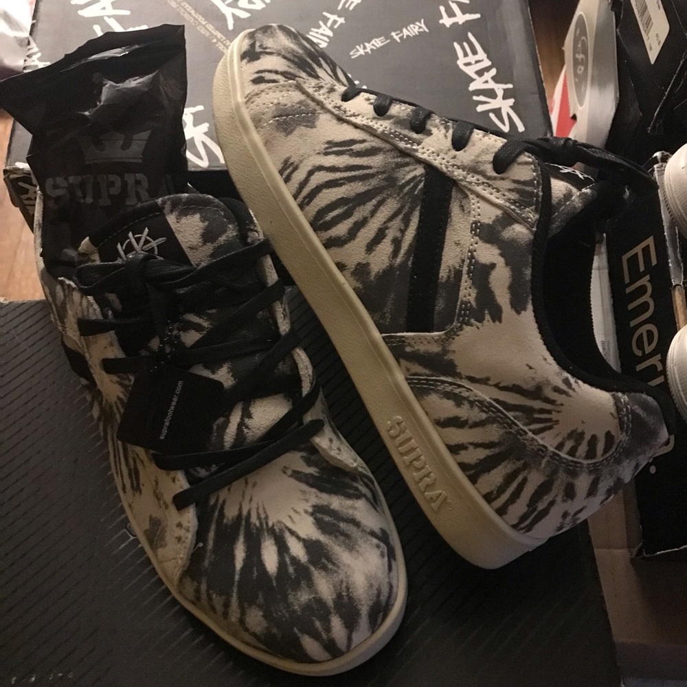 Supra Bullet Lizard King Pro Skate Shoes Vintage US 10